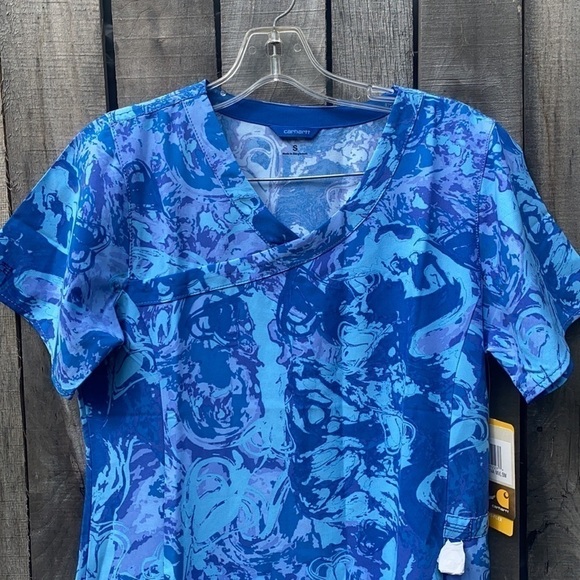 Carhartt CrossFlex Scrub Top NWT size Small - Picture 2 of 12